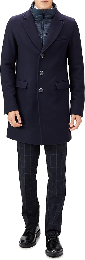 Amazon | [ヘルノ] 【公式・定番】中綿入り定番チェスターコート